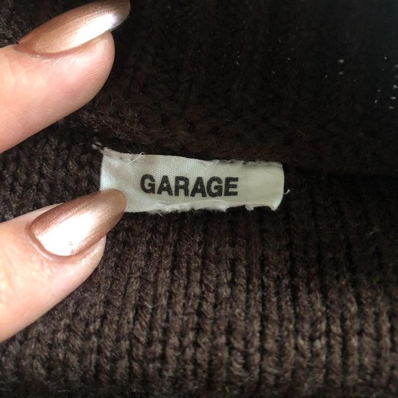 Garage cropped knit cardigan - Picture 4 of 4
